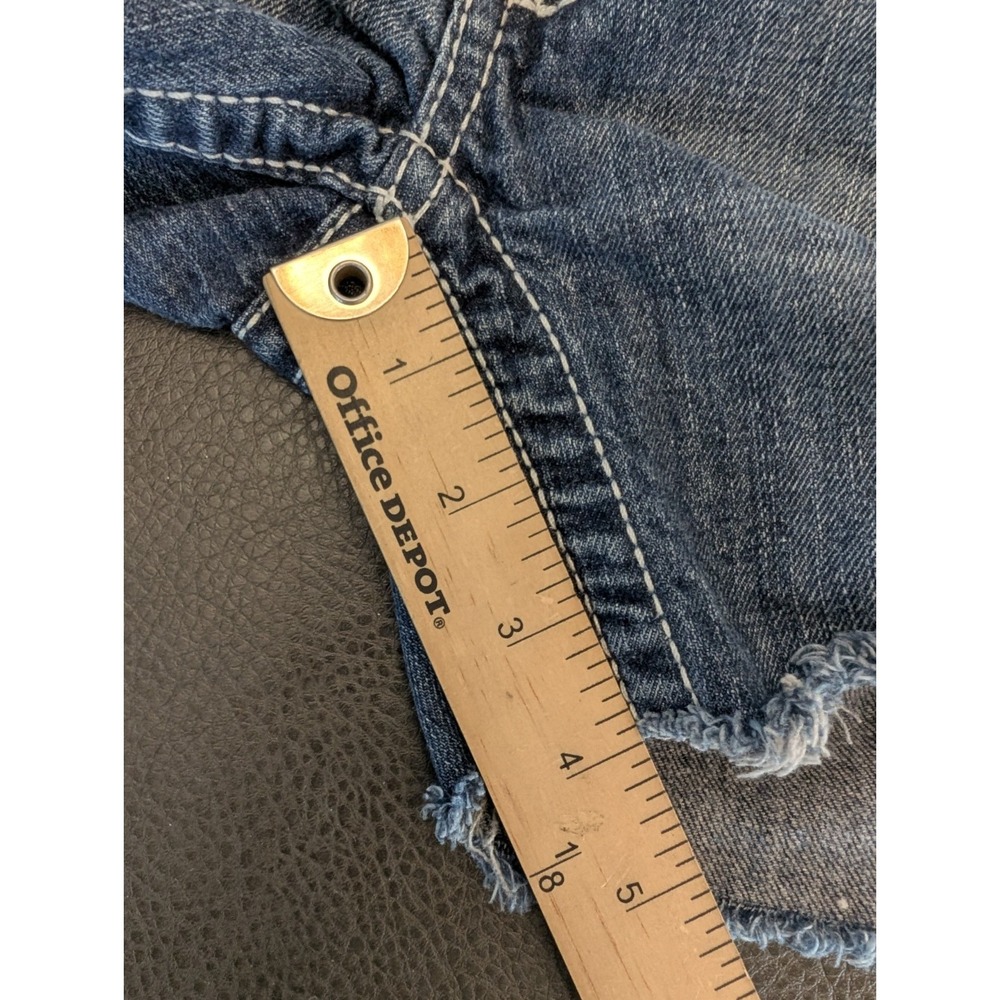 Big Star Sweet Low Rise Cutoff Denim Shorts Women's Size 25 Jorts - Picture 16 of 16